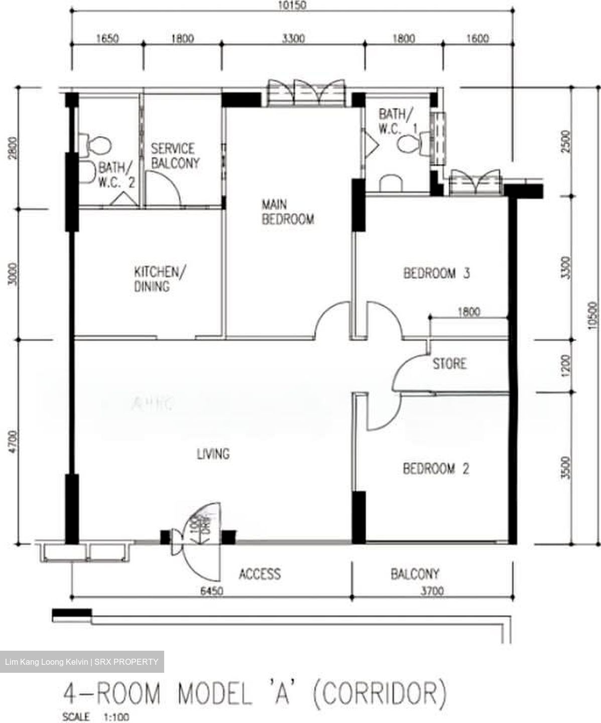 Blk 758 Woodlands Avenue 6 (Woodlands), HDB 4 Rooms #580706111
